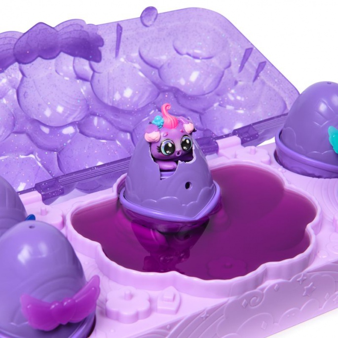 Hatchimals Neonová mavrica karton živali