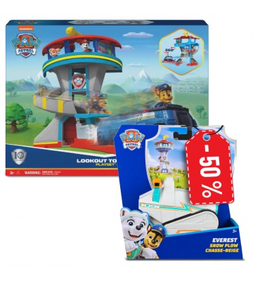 Ugoden paket: Patruljna stolpica Tace + vozilo Everest za polovico cene.