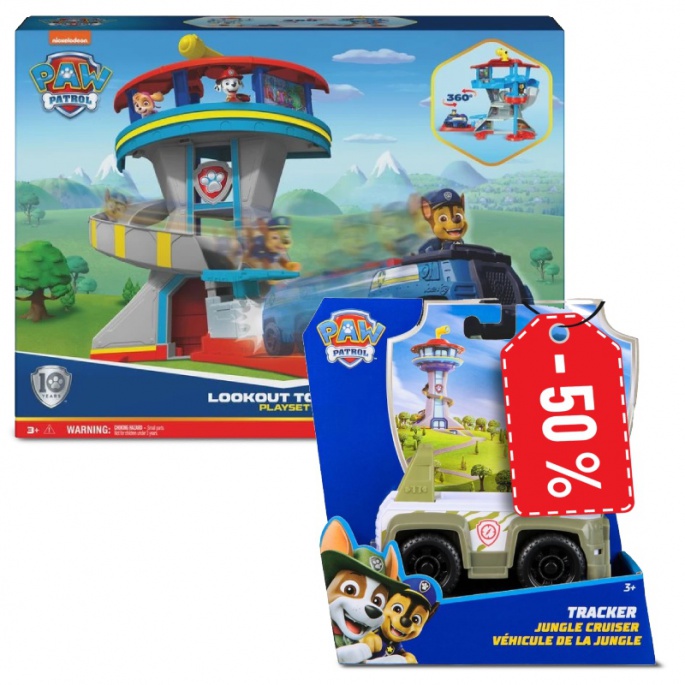 Ugoden paket: Patrulja tačk na straži + Tracker vozilo za polovico cene