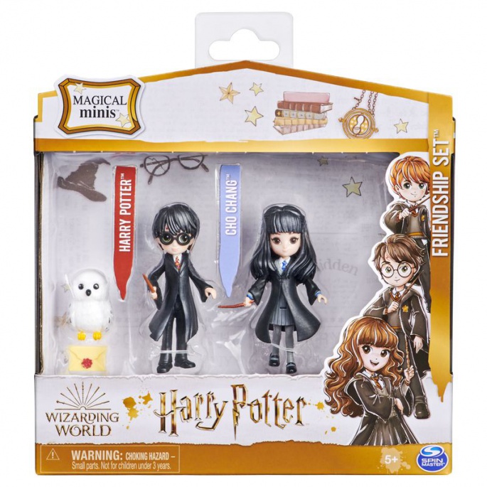 Akcija Harry Potter čarobna palica s svetlečim patronom + figurice Harry in Cho za polovico cene