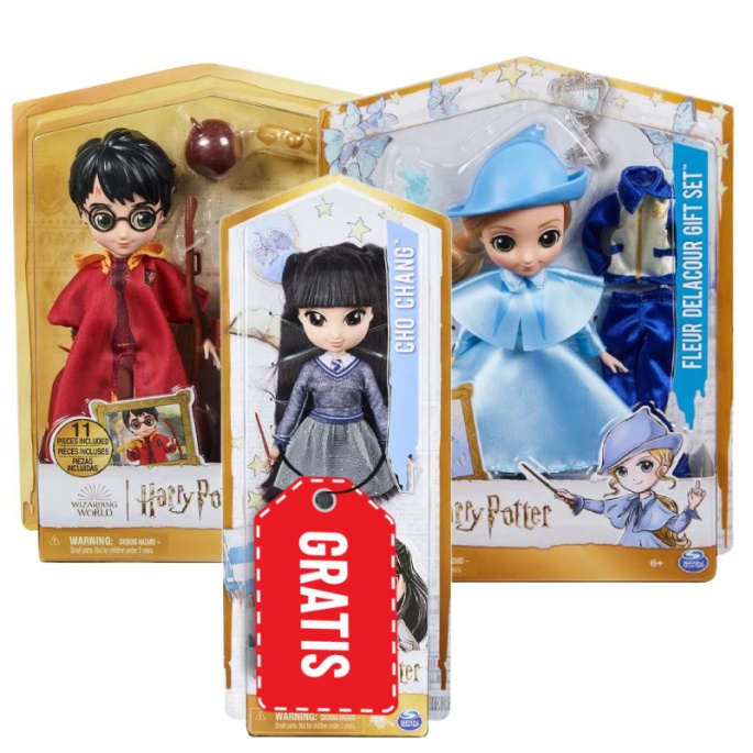 Ugoden komplet 20 cm figuric iz filmov Harry Potter z brezplačno figurico Cho.