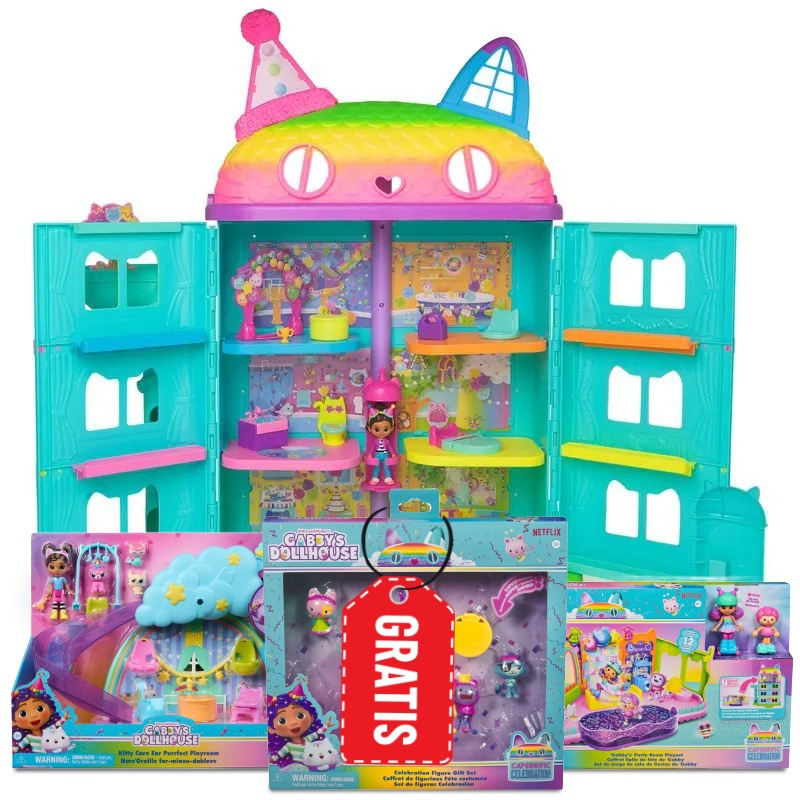 AKCIJA: Gábin čarobni maxi paket z večkratnim pakiranjem figuric BREZPLAČNO