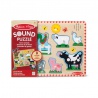 Melissa & Doug lesena sestavljanka z zvočnimi efekti živali na kmetiji