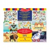 Melissa & Doug nalepke, večkratno uporabo s podlogo - pustolovščina