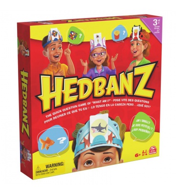 Spin Master Games družabna igra ugank Hedbanz 2025