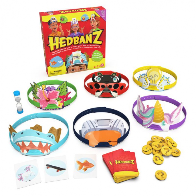 Spin Master Games družabna igra ugank Hedbanz 2025