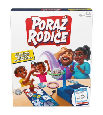 Spin Master Games družabna igra Premagaj starše 2025 - češka različica