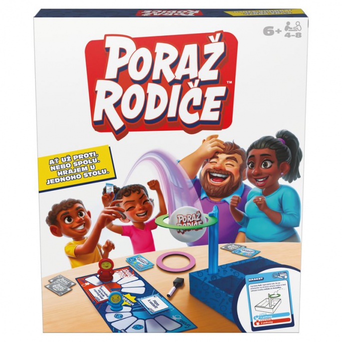 Spin Master Games družabna igra Premagaj starše 2025 - češka različica