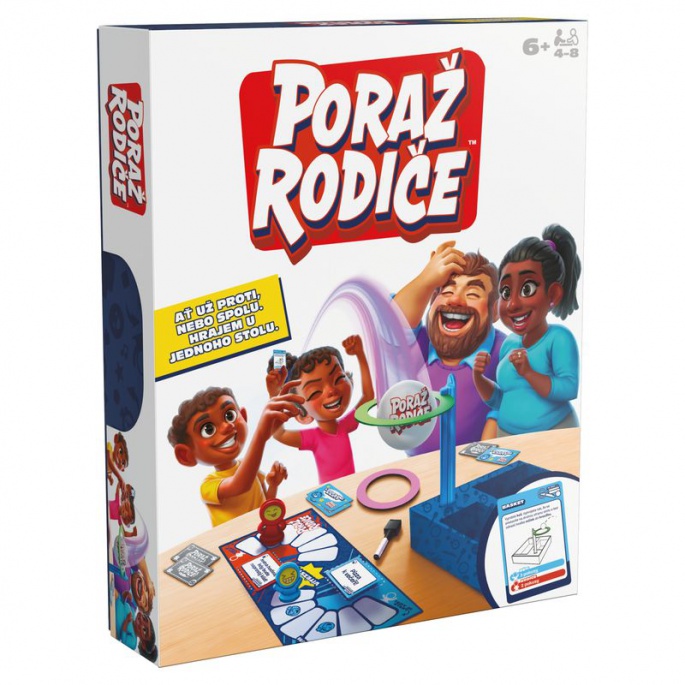 Spin Master Games družabna igra Premagaj starše 2025 - češka različica