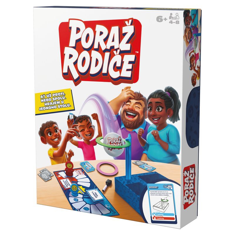 Spin Master Games družabna igra Premagaj starše 2025 - češka različica