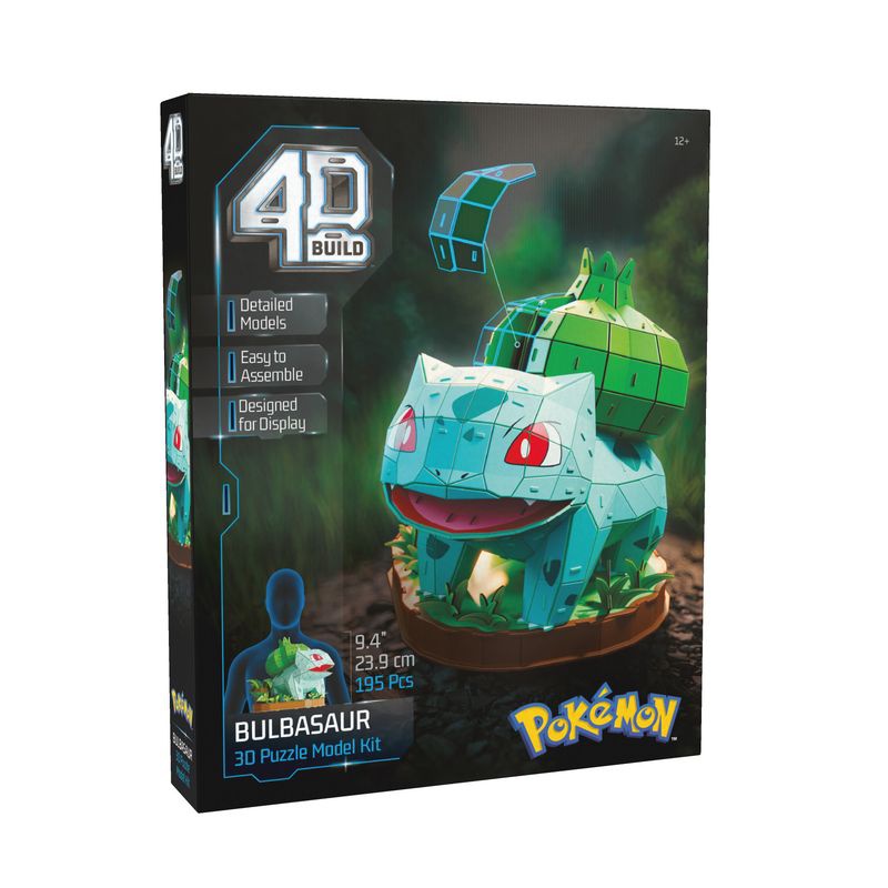 Sestavljanka Pokémon Bulbasaur 3D