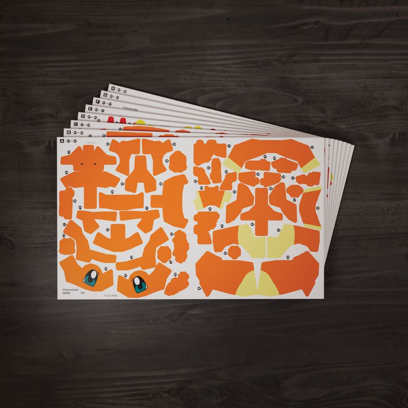 3D uganka Pokémon Charmander