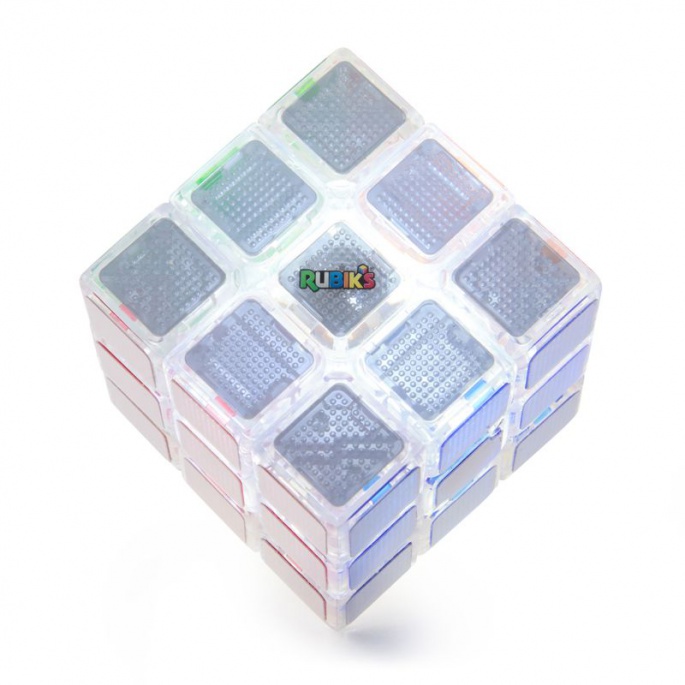 Rubikova kocka 3x3 utripa s svetlobo