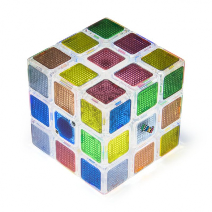 Rubikova kocka 3x3 utripa s svetlobo