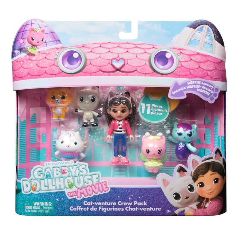 Gabby’s Dollhouse v filmu: večpack figuric