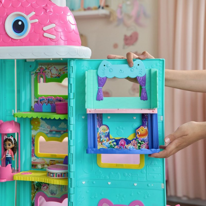 Gabby’s Dollhouse: filmska kopalnica za veliko hišo