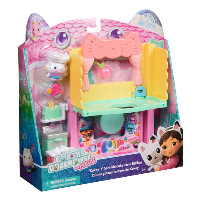 Kuhinjska soba v filmu Gabby’s Dollhouse: Dodatna igrača za velike hiše