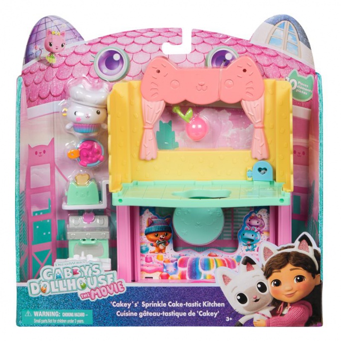 Kuhinjska soba v filmu Gabby’s Dollhouse: Dodatna igrača za velike hiše