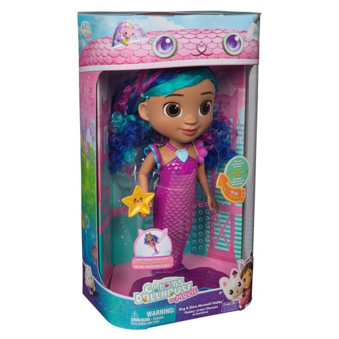 Film Gabby’s Dollhouse: morska vila Gabby sa zvoki