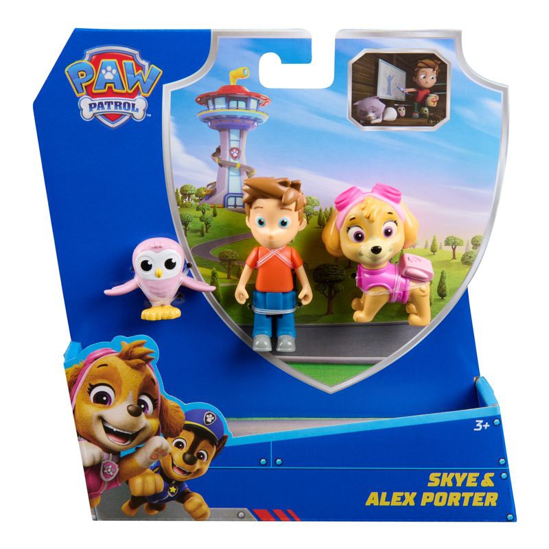 Paw Patrol figura Skye in Alex Porter