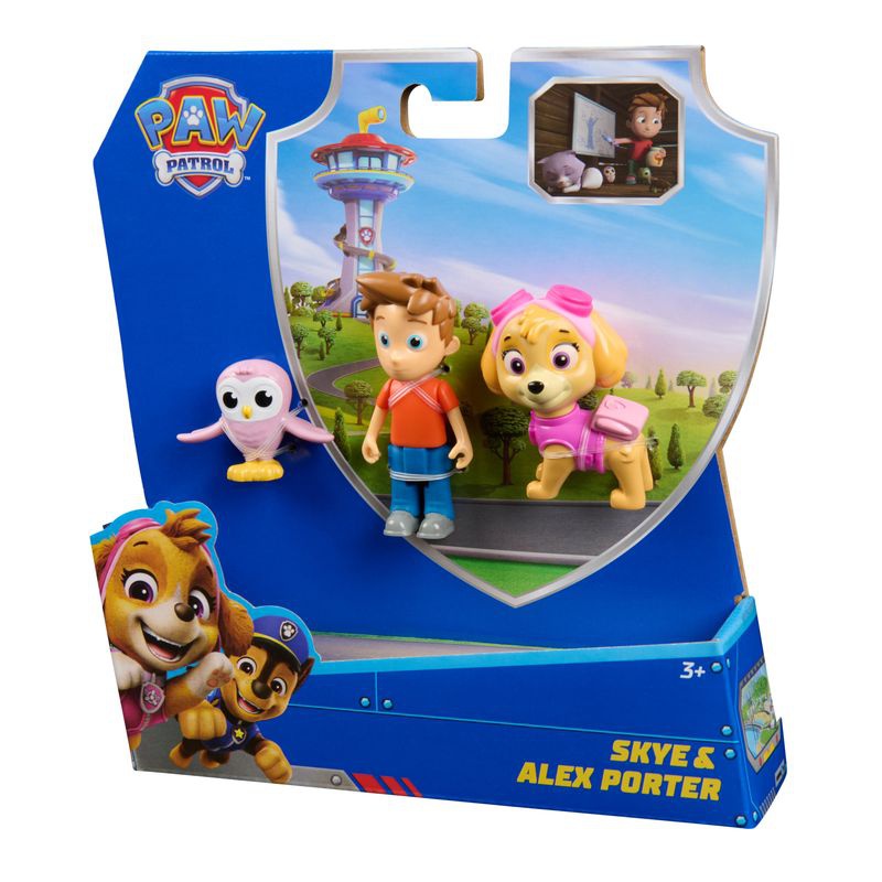 Paw Patrol figura Skye in Alex Porter