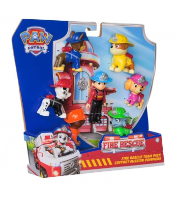Paw Patrol gasilski reševalni paket figure