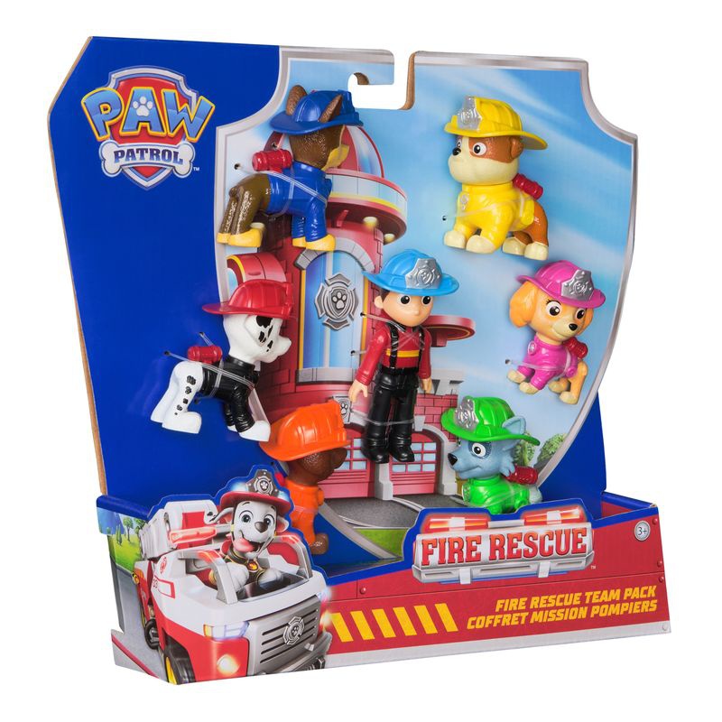 Paw Patrol gasilski reševalni paket figure