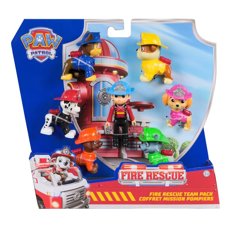 Paw Patrol gasilski reševalni paket figure