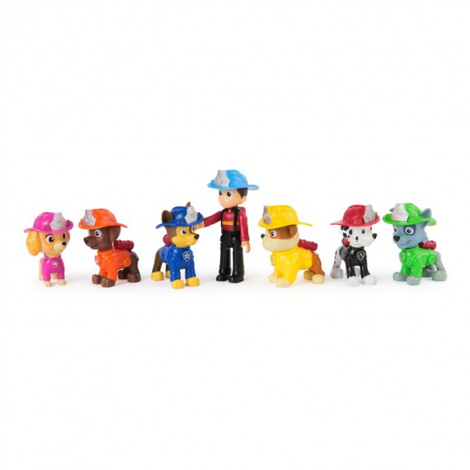 Paw Patrol gasilski reševalni paket figure