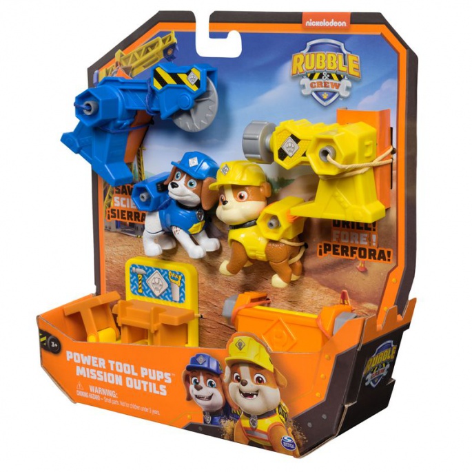 Rubble & Crew figuračka Rubble in Wheeler z opremo