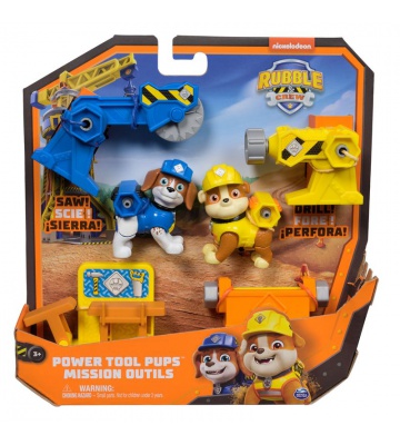 Rubble & Crew figuračka Rubble in Wheeler z opremo