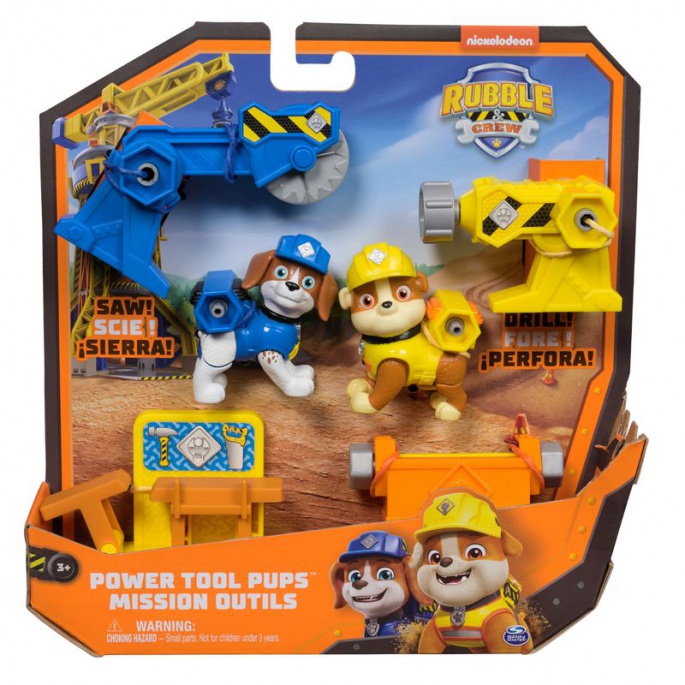 Rubble & Crew figuračka Rubble in Wheeler z opremo