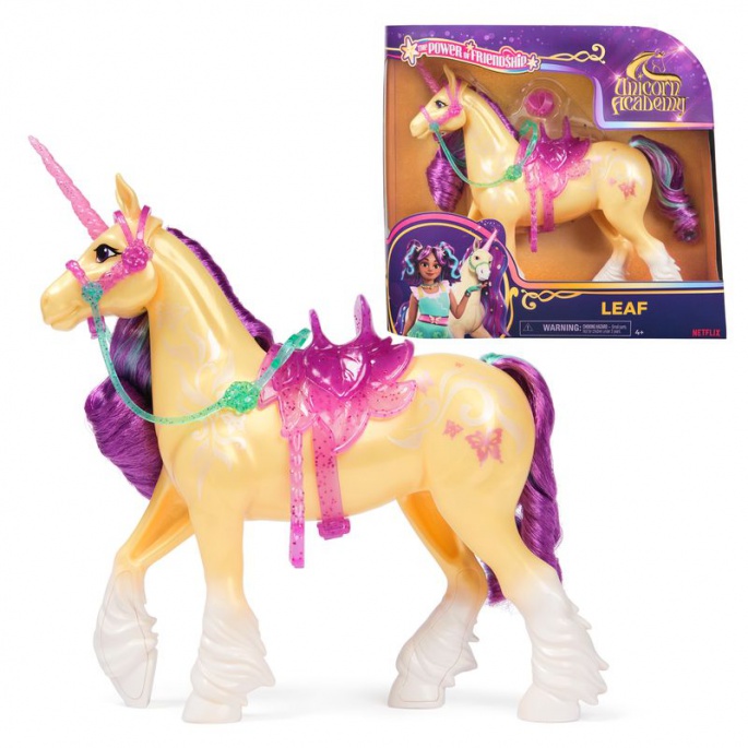 Unicorn Academy česalni samorog Leaf 24 cm