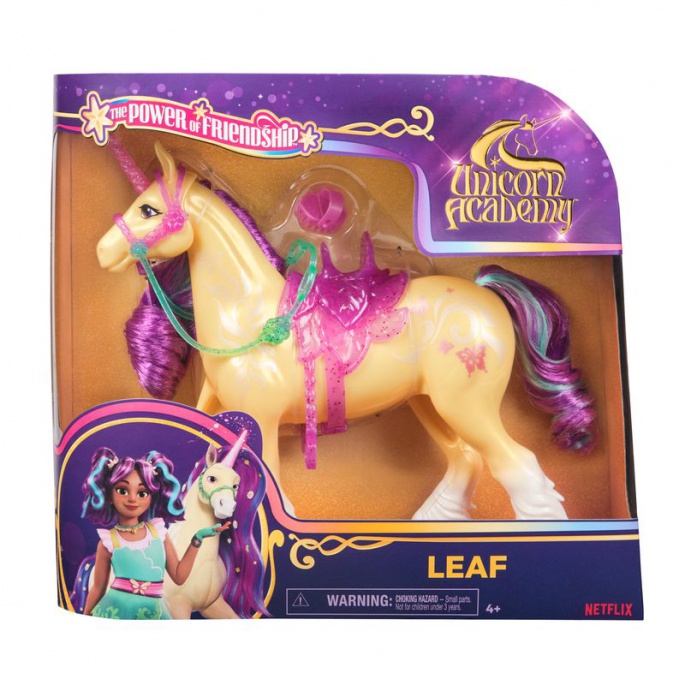 Unicorn Academy česalni samorog Leaf 24 cm