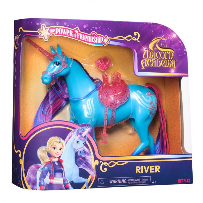 Unicorn Academy krtačni samorog River 24 cm
