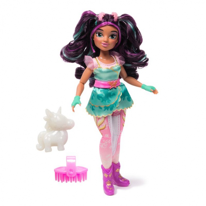 Unicorn Academy lutka Ava s mladičkom samoroga 24 cm