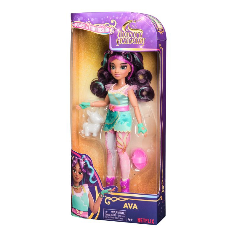 Unicorn Academy lutka Ava s mladičkom samoroga 24 cm