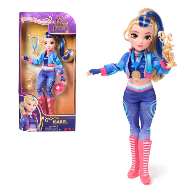 Unicorn Academy punčka Isabel s pokalom in medaljo 24 cm