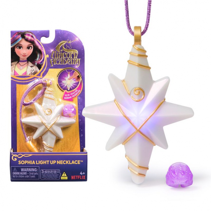 Unicorn Academy ogrlica s prstanom