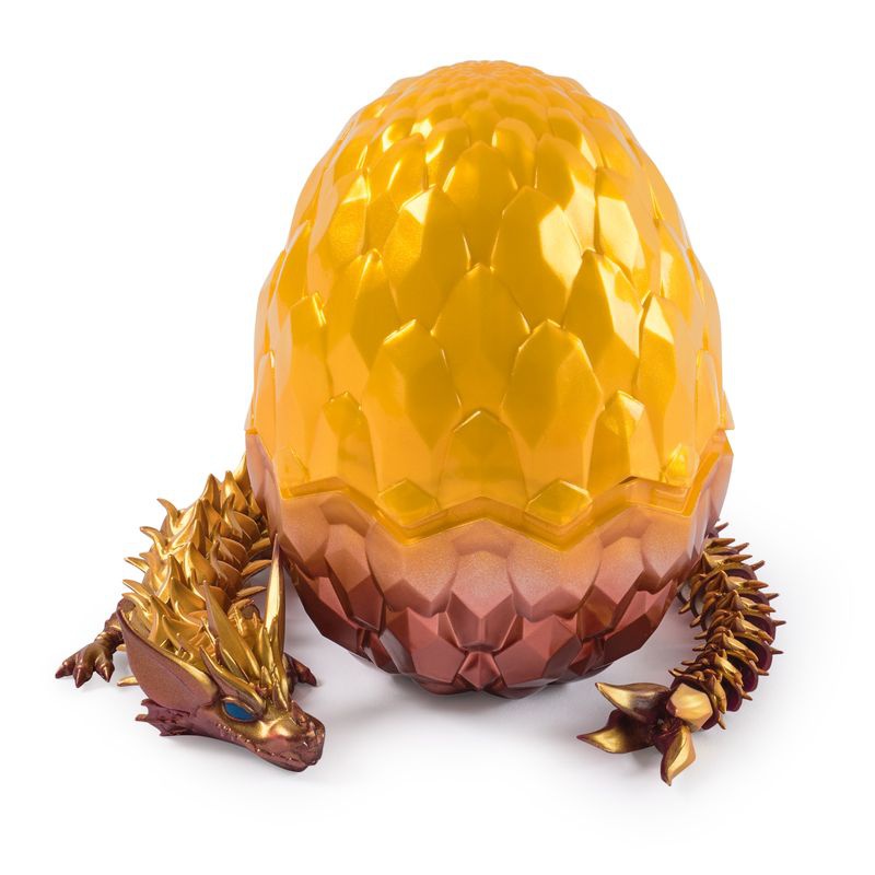 CrystaLynx Dragons upogljivi zmaji v jajcu