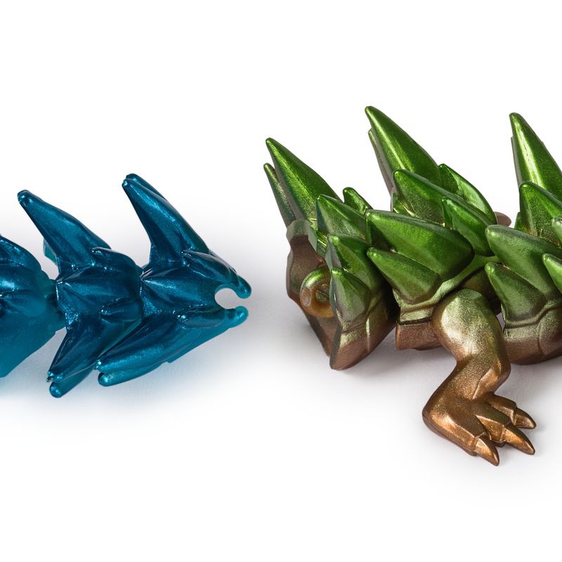 CrystaLynx Dragons upogljivi zmaji v jajcu