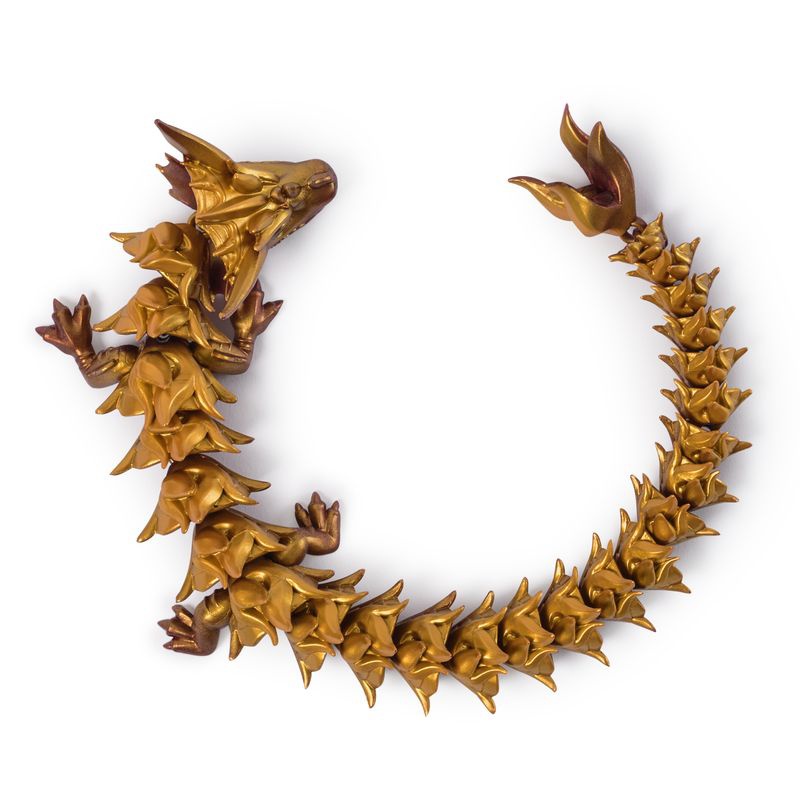 CrystaLynx Dragons upogljivi zmaji v jajcu