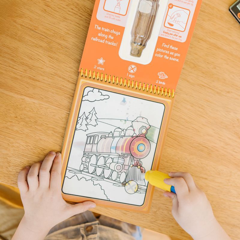 Melissa & Doug Water WOW čarolija z vodo vozila