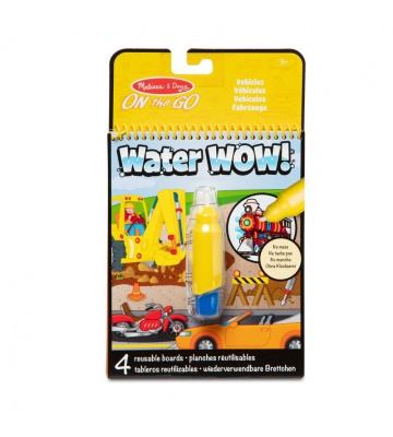 Melissa & Doug Water WOW čarolija z vodo vozila
