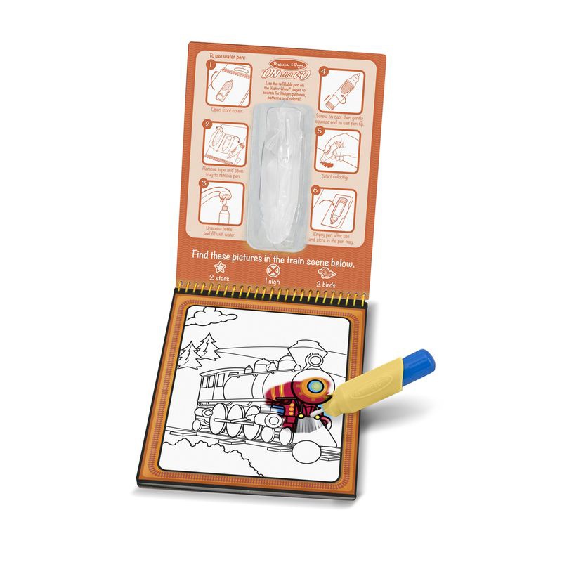 Melissa & Doug Water WOW čarolija z vodo vozila