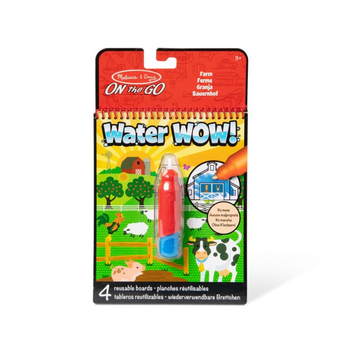 Melissa & Doug Water WOW čarolije z vodo kmetija