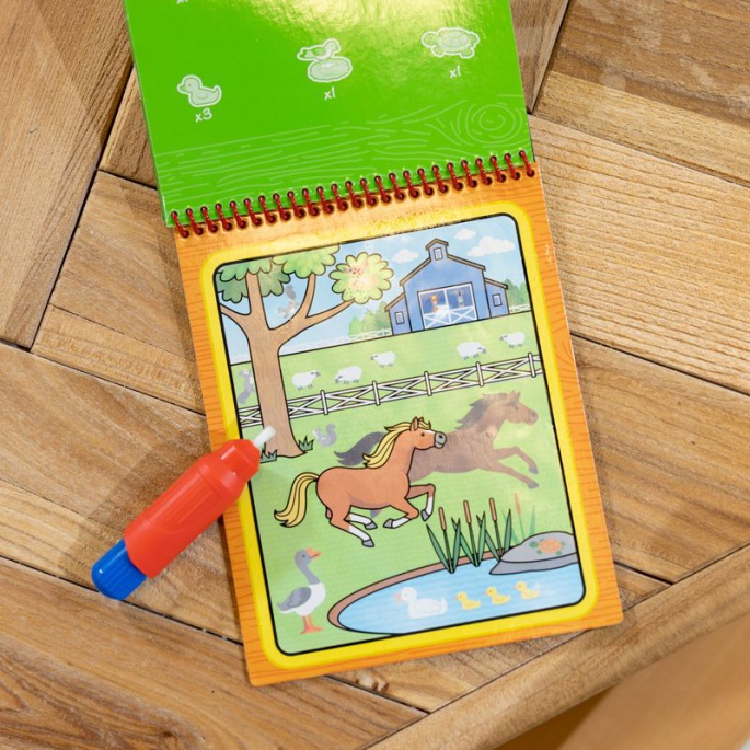 Melissa & Doug Water WOW čarolije z vodo kmetija