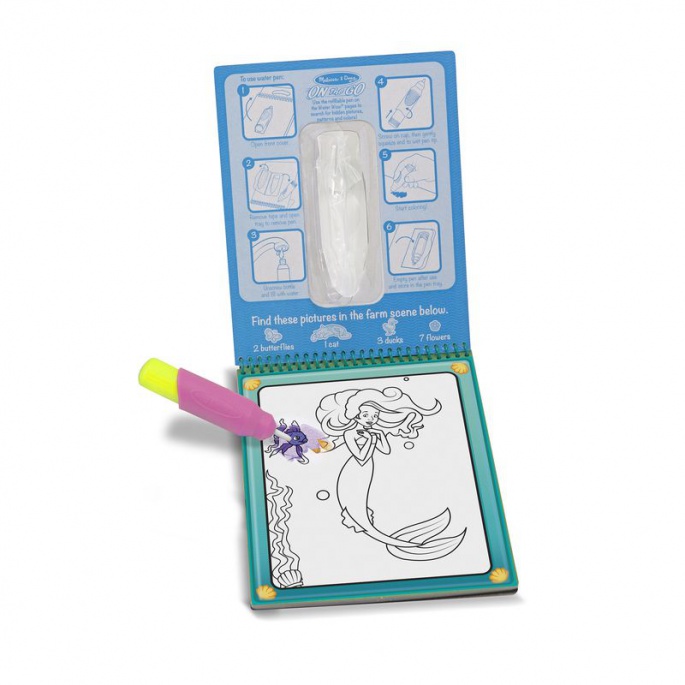 Melissa & Doug Water WOW čarobna vodna pravljica