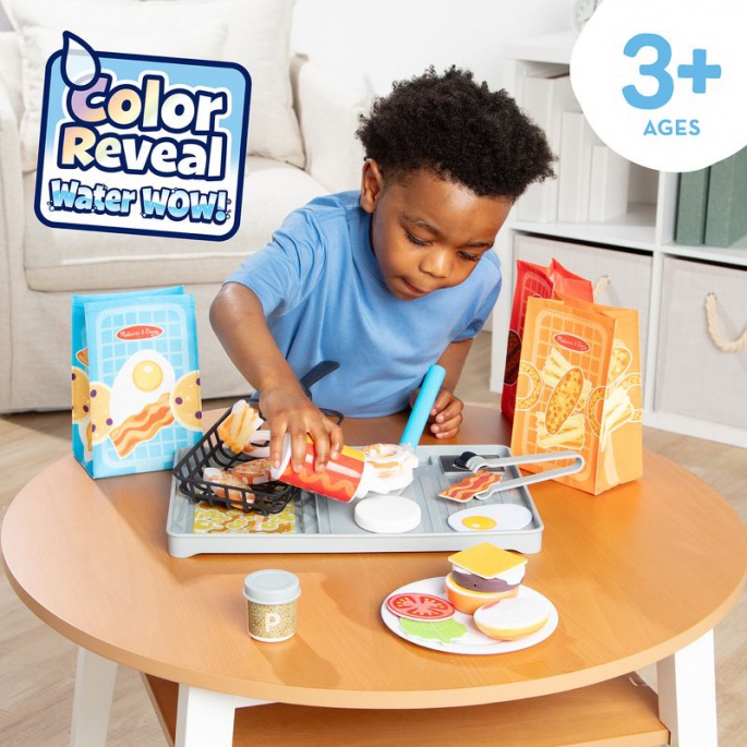 Melissa & Doug Water WOW čarobno z vodo - žar in pečenje