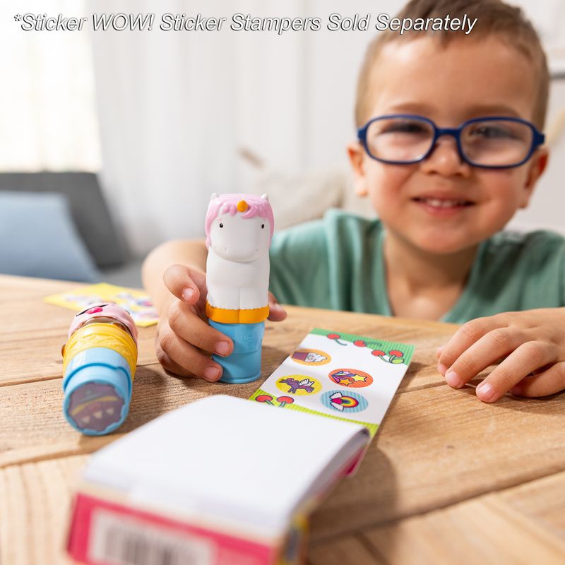 Melissa & Doug Sticker WOW polnila nalepk priljubljeni predmeti